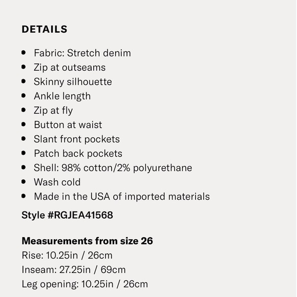 Rag & Bone jean - Picture 7 of 7